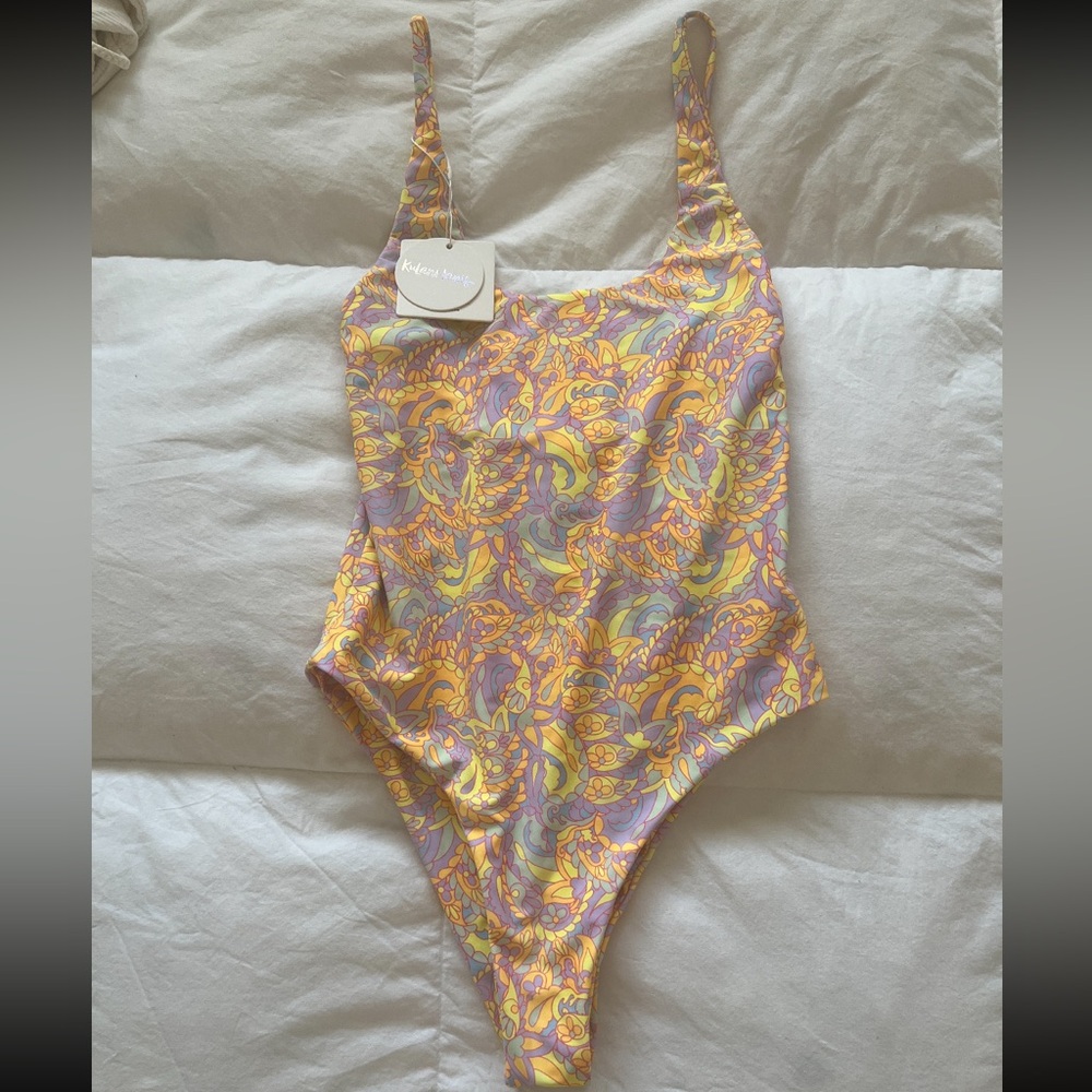 Kulani kinis multi color one piece, high hip